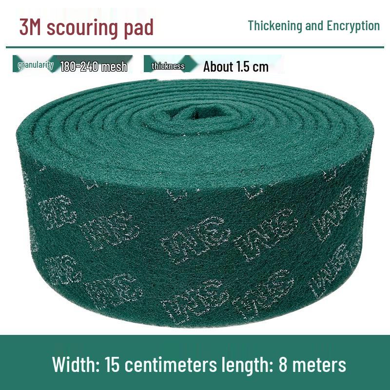 3M Stainless Steel Scouring Pad Roll for Kitchen Pot Brush & Rust Removal