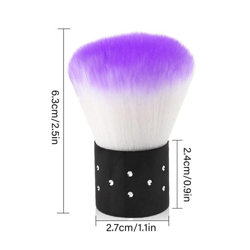 8pcs Functional Nail Buffer Blocks and Nail Dust Brush Set for Smooth and Healthy Nails Suitable for Women and Girl