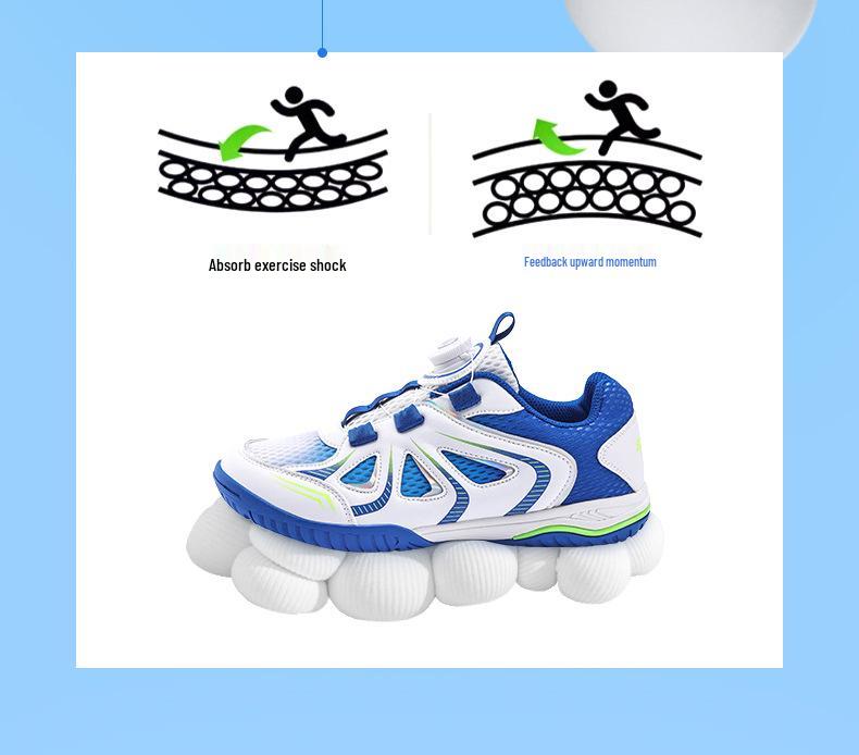 2026 Spring Unisex Children's Breathable Badminton Shoes - Non-slip, Comfortable Double Mesh Trainers