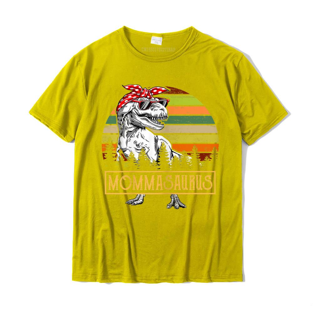 Womens Mommasaurus Dinosaur Tshirt Rex Mother Day For Mom T-Shirt Casual Tops T Shirt for Unisex Hip Hop Cotton T Shirts Custom