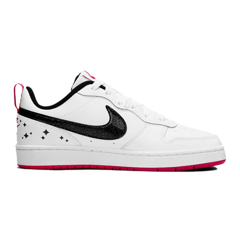 Nike Court Borough 2 SE White Very Berry GS Sneakers DM0110-100