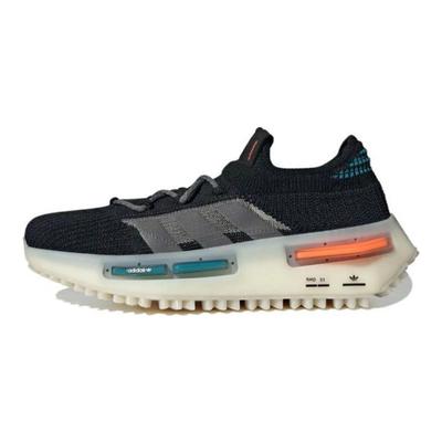 NMD_S1 Schwarz Petrol Orange Unisex Sneaker Core-Black Grey-Five Off-White FZ5706