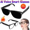 4K HD AI Smart Glasses Chat GPT 100MP Camera Recording Bluetooth Call Battery AI Voice Assistant Control Smart Glasses