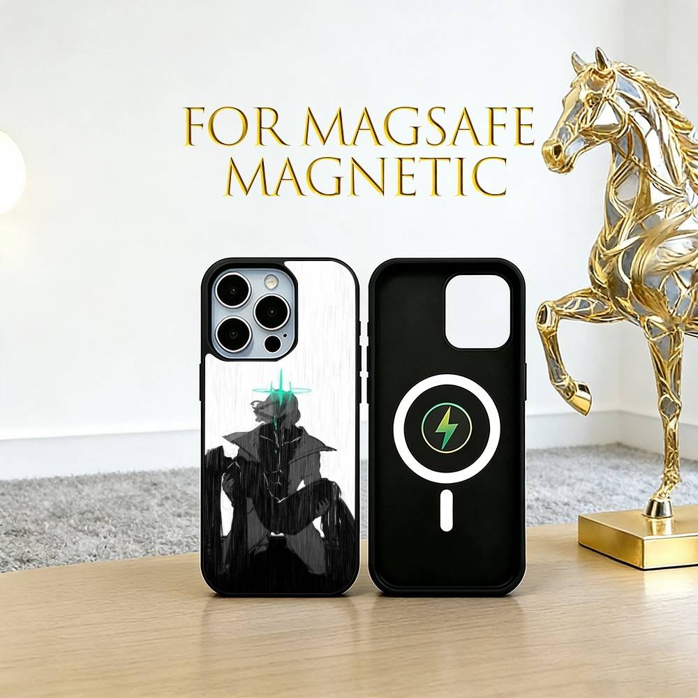 Ruined King Phone Case For iPhone17,16,15,14,13,12,11 Plus,Pro Magnetic For Magsafe Wireless Charging