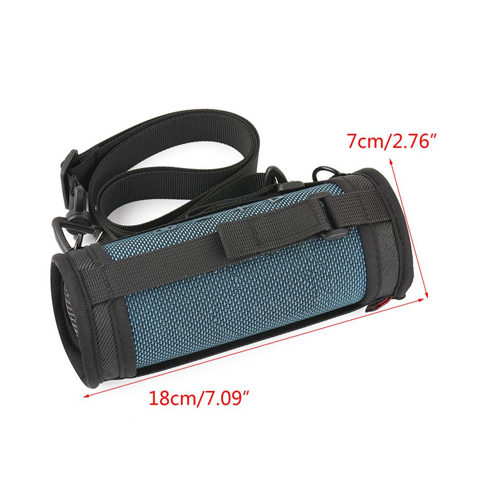 Nylon Speaker Case For JBL Flip 6 Wireless Speaker Cover Travel Portable Mountaineering Shockproof Speaker Sleeve
