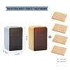 Wall-Mounted Flip-Top Toothpick Holder - Creative Plastic Design for Home and Restaurant