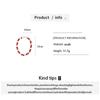 Irregular Bead Beaded Choker Acrylic Material Clavicle Chain Trendy Necklace  For Women