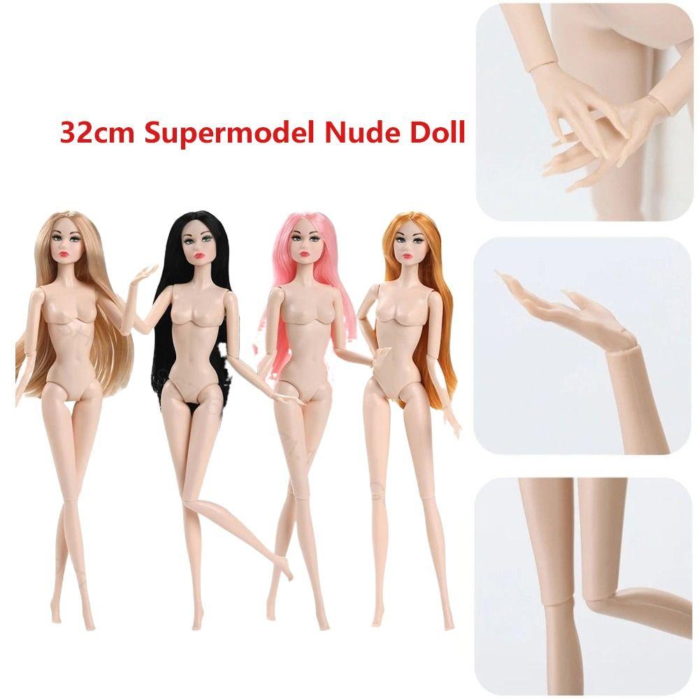 Joints Movable Supermodel Nude Doll 1/6 BJD Figure Body DIY Dress Up Toy  Toys For Girls