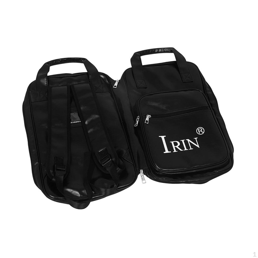 Drum Stick Bag, Storage Case, Thickened PU, Portable for Set, Mallet Percussion
