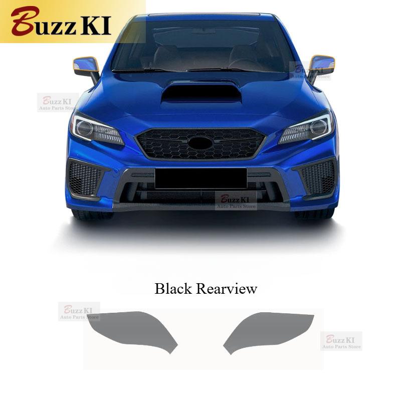 For Subaru WRX 2018 Headlight Film TPU Rearview Mirror Transparent Protective Film Scratch Resistant Sticker