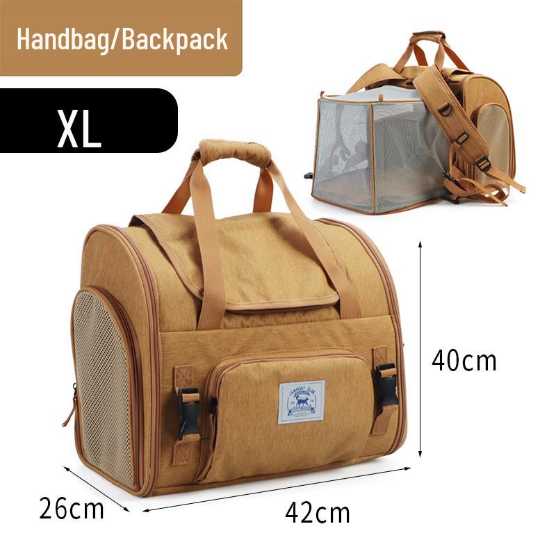 Breathable Foldable Pet Backpack for Cats - Large Capacity