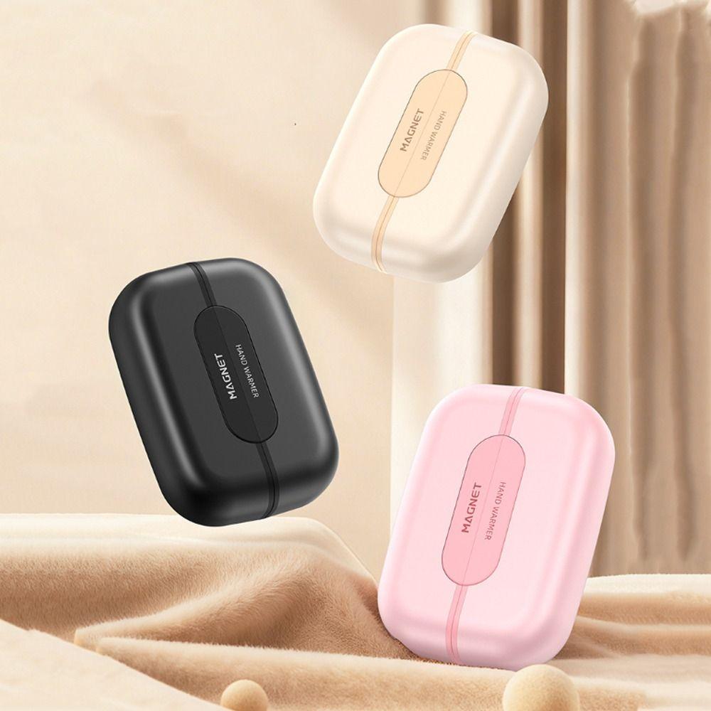Plastic Magnetic Hand Warmer USB Charging Fast Heating Electric Warmer Safe Heating 3 Speed Adjustable Portable Hand Warmer