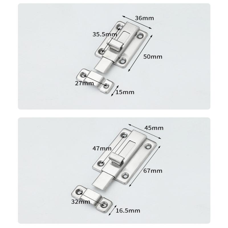 בריח קפיצי עצמי אלסטי בריח אבטחה בריח קפיצי נגד גניבה צירי ארון מנירוסטה אספקת ריהוט חומרה