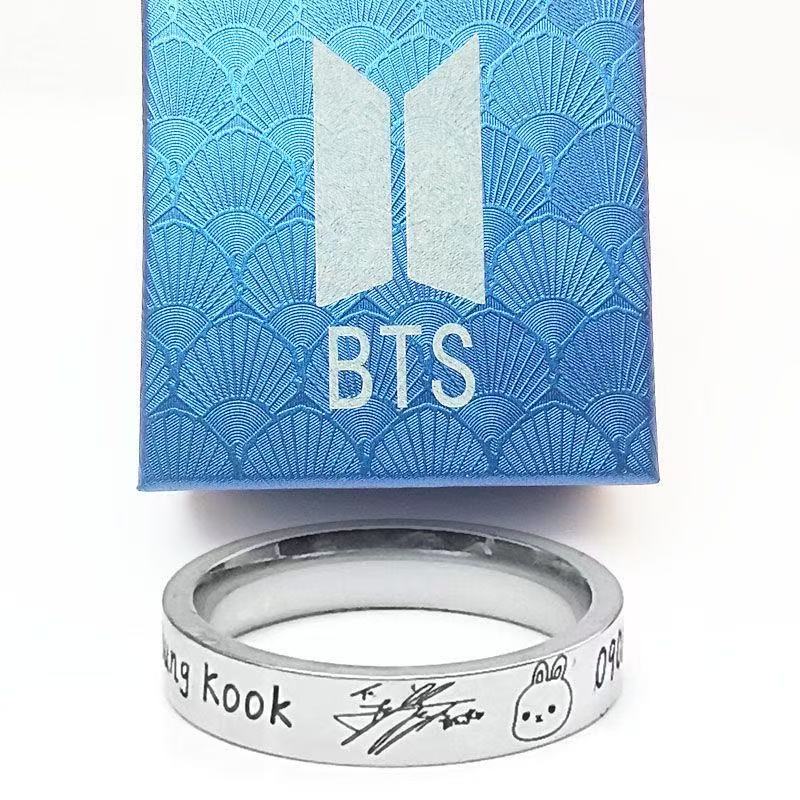 BT21 Jung Kook povzbuzovací prsten