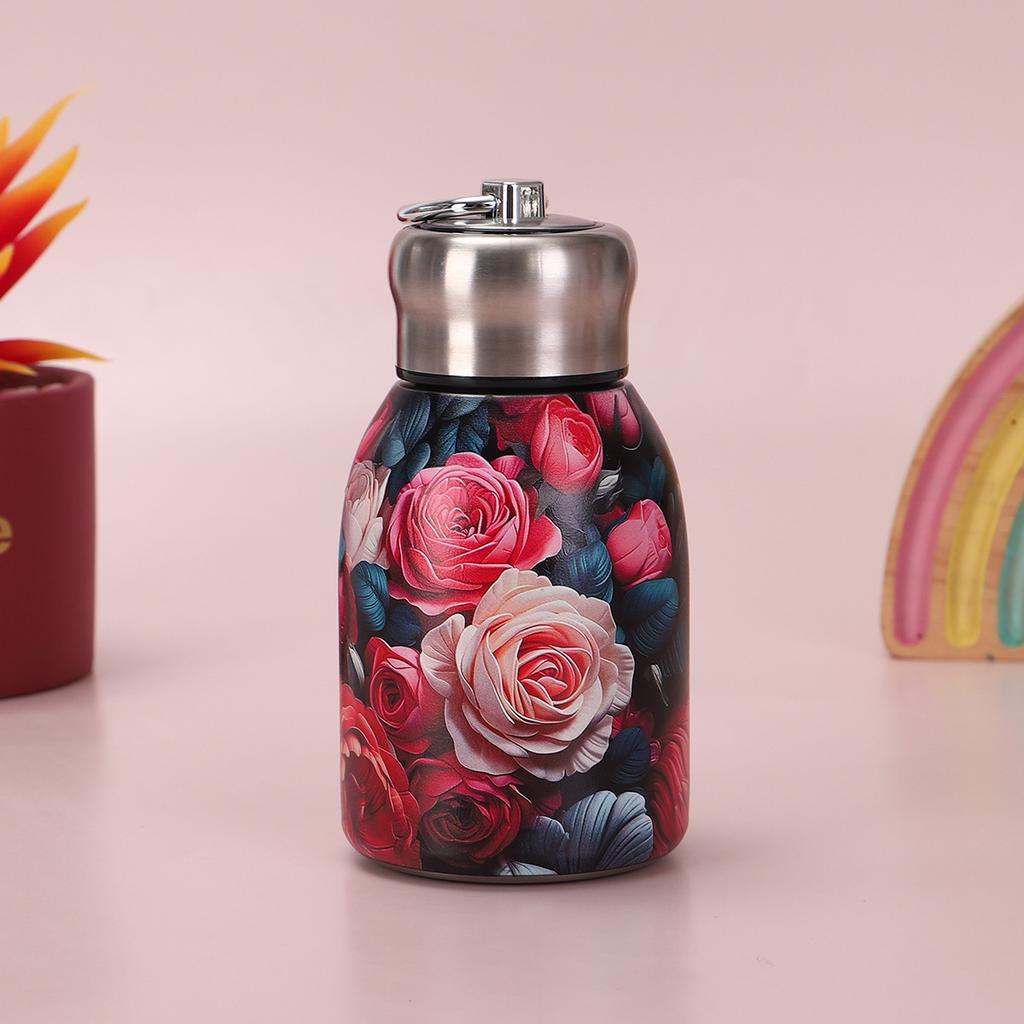316 Stainless Steel High-value Thermos Cup Guochao Portable Mini Little Fat Ding Creative Retro Painted Gift Water Cup