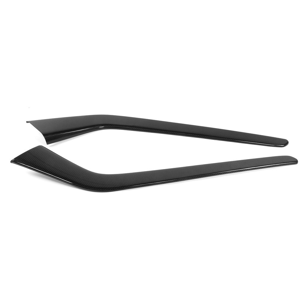 2Pcs Console Gear   Side Trim Strip Cover Carbon   Decor Fit for     2018‑2021