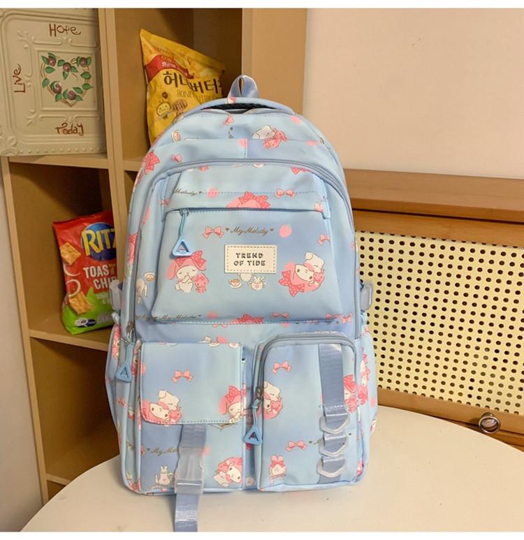 Versatile Durable Large Capacity Backpack For Students In Trendy Colors For School Use