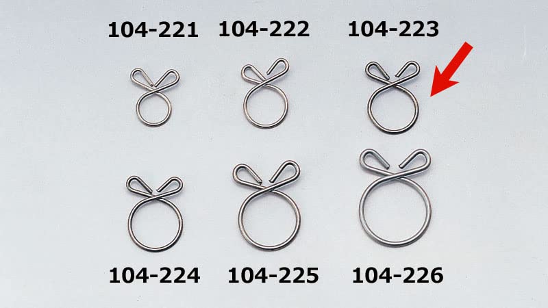 Kijima Schlauchschelle Typ A 9mm Edelstahl 10 Stück