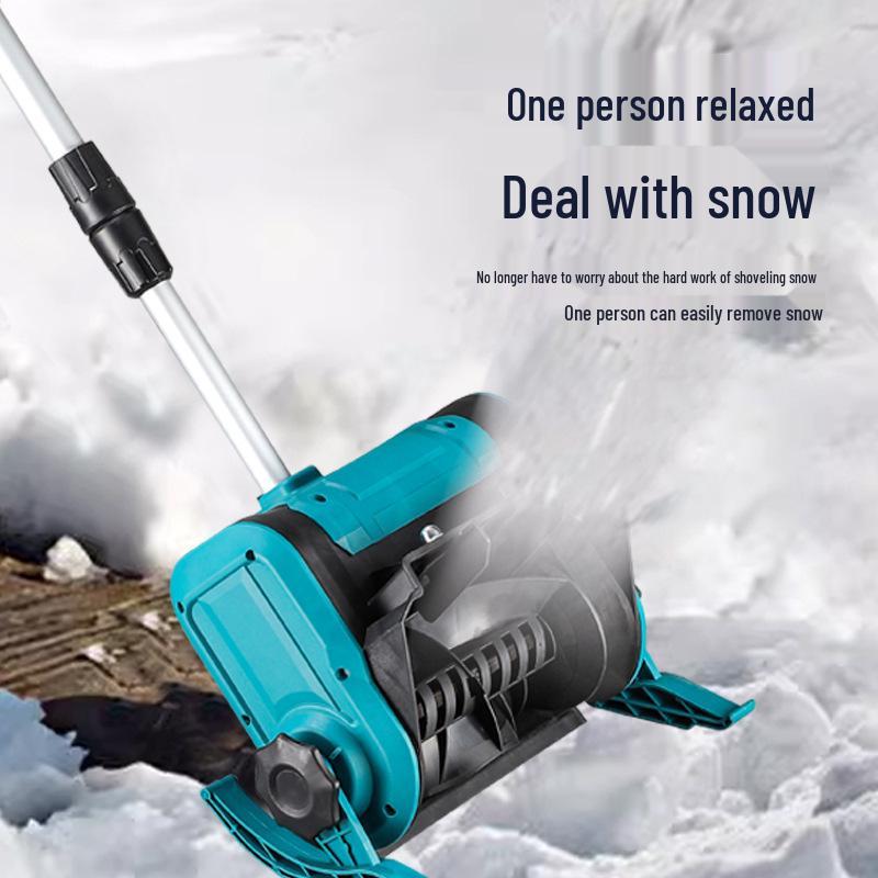 Compact Wireless Lithium Battery Snow Blower: Foldable, High-Power, Portable Snow Shovel for Outdoor Use