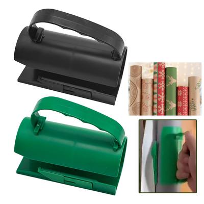 Geschenkpapierschneider mit Griff Weihnachtsgeschenk-Papierrollenschneider Manueller Schiebepapier-Bastelmesser-Rollen-Schiebelinienschneider