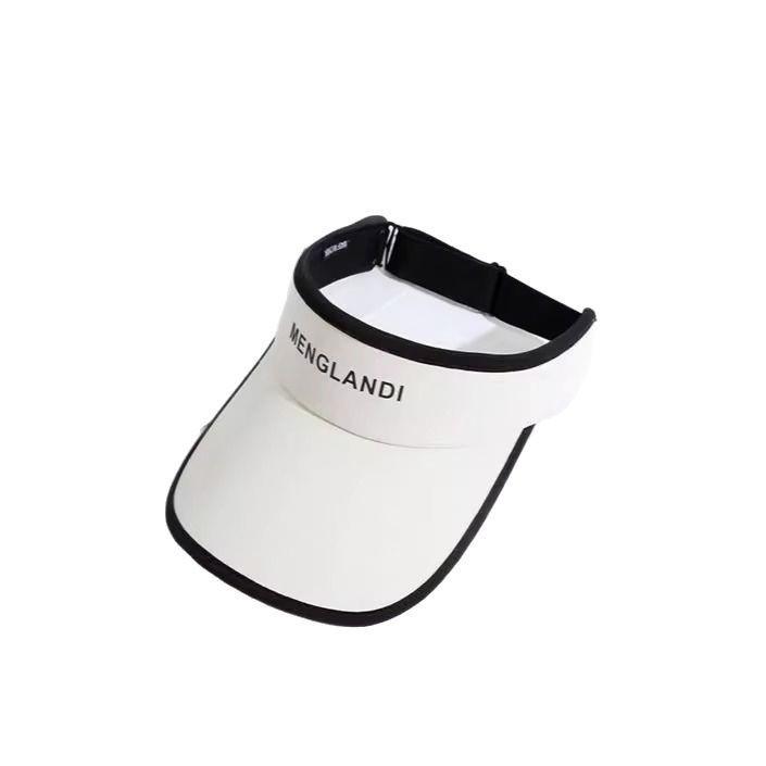 Women's Summer 2023 UV-Resistant Ice Silk Sunshade Topless Hat
