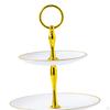 3 Tiers Cupcake Stand, Tiered Dessert Round Plate for Tea Party Wedding Birthday Kitchen