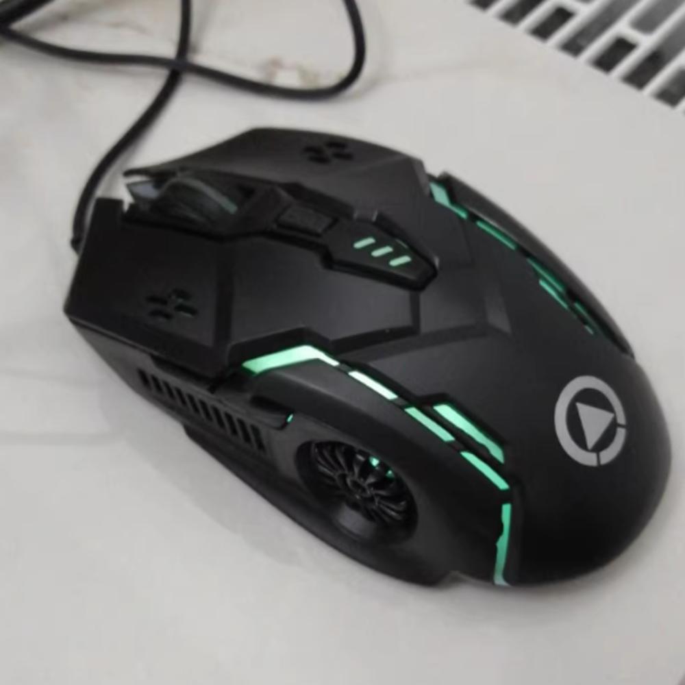 Ergonomics USB Mouse Illuminated Computer Mice Fluent Wired Mouse PC Laptop