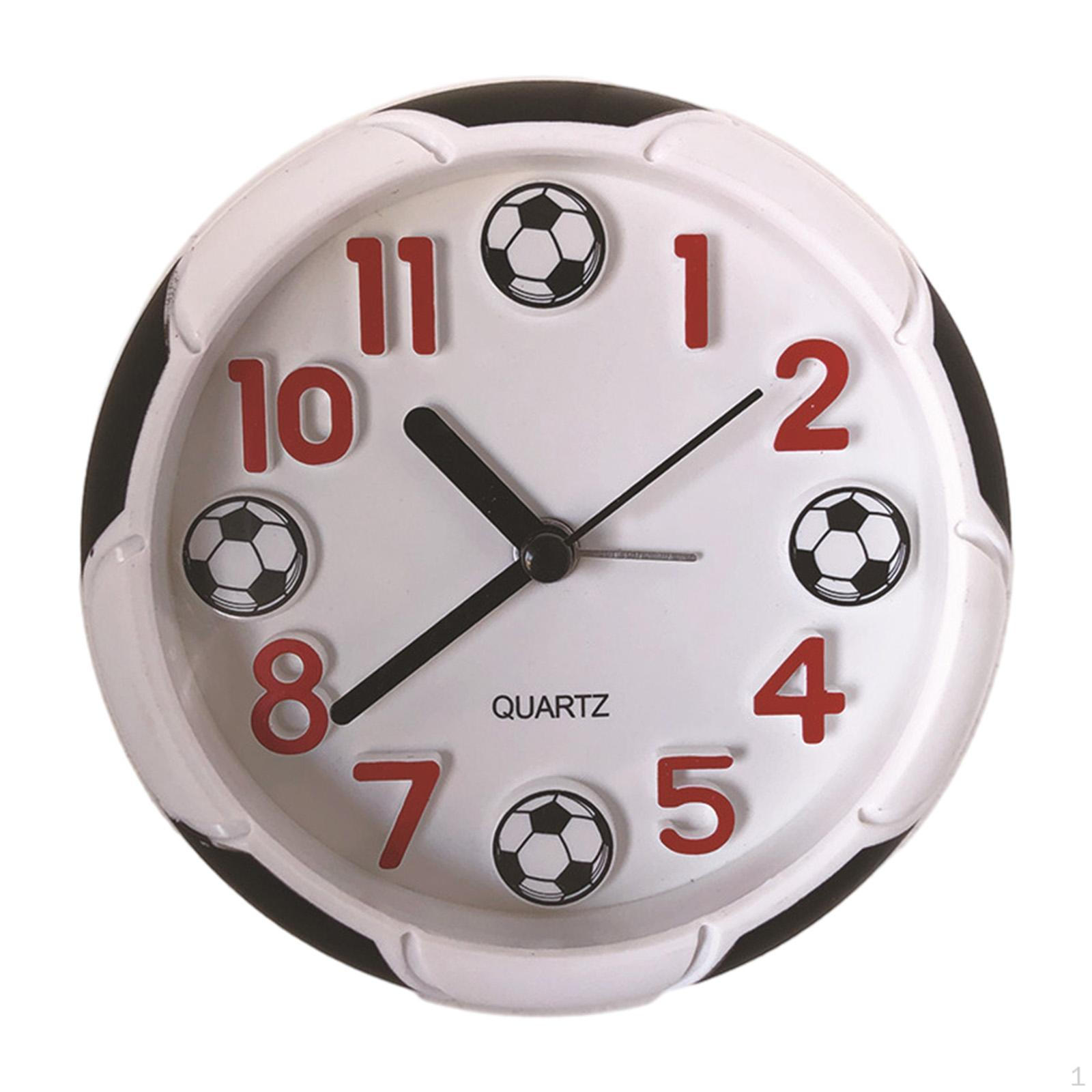

Будильник детский стол настольный орнамент для прикроватной тумбочки офиса спальни Soccer
