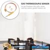 M8 Thermocouple Common Thread Probe Flameout Protection For Outdoor Heater Gas Burners Fireplaces Barbecue Stove Accessories