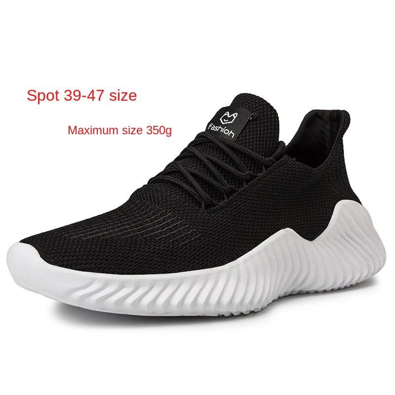 Men's Shoes Mesh Surface Breathable Flying Woven Sneakers Trend Second Generation Coconut Shoes Running Shoes