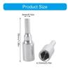 Transducer Adapter 1/4inch Hex 6.35mm To 4mm Magnetic Adapter Sleeve Socket For Screwdriver Drill Bit Electronic