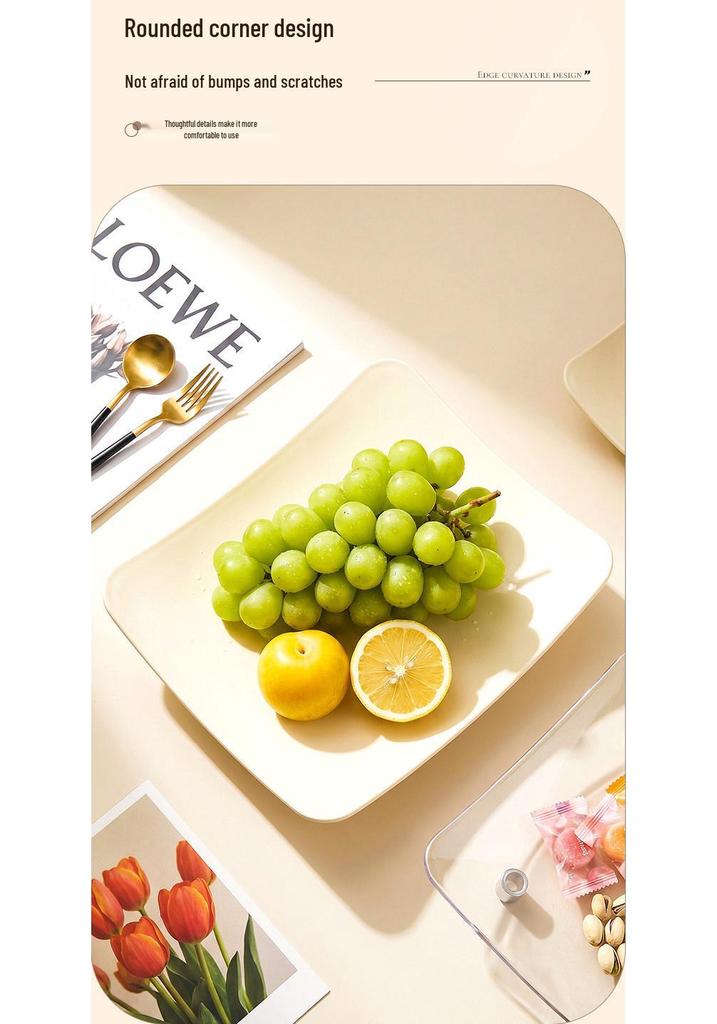 2026 Exquisite High-End Fruit Bowl: Luxury Snack Display Tray for Living Room or Tea Table