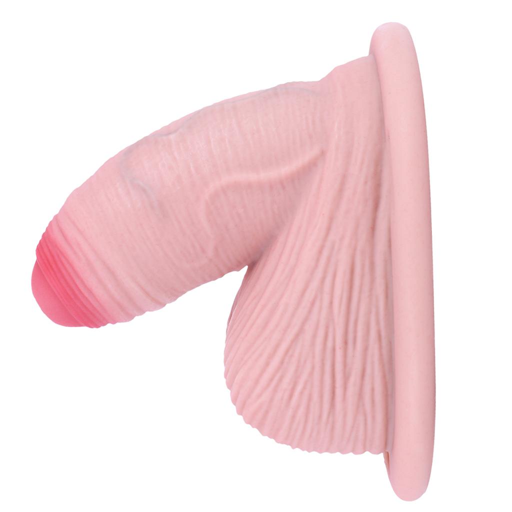 Men’s BDSM Chastity Cage Silicone Penis Cage with Belt Urethral Catheter Sex Toy Femdom