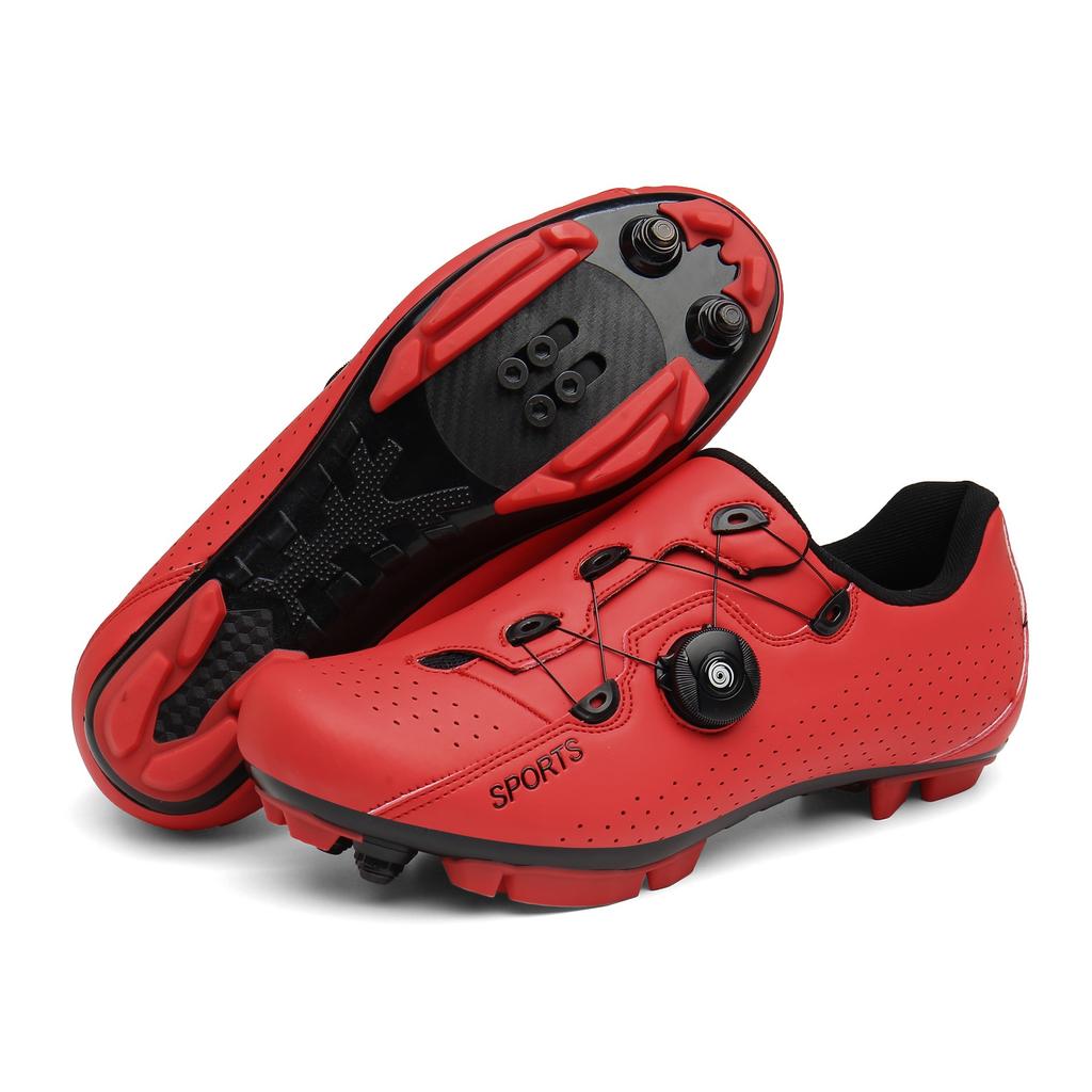 Summer and Autumn Outdoor Road Mountain Rubber Locked Bicycle Unlocked Hard Sole Spinning Shoes