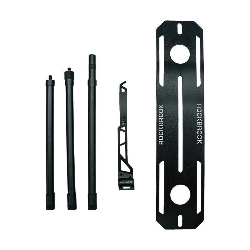 Aluminum Alloy Camping Lamp Stand - Portable Outdoor Lamp Pole Bracket