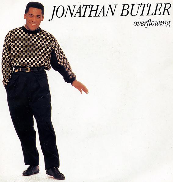 

7inch Record JONATHAN BUTLER - Overflowing JIVE172 Jive 1988 UK Soul/Funk Used