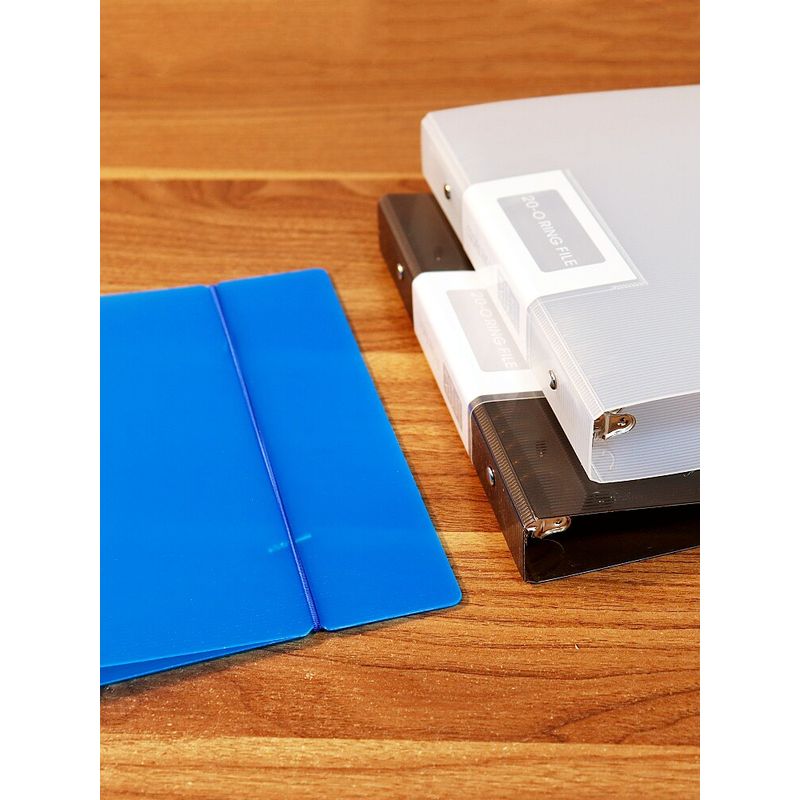 Horizontal Folder A4 Folder Loose-Leaf Punch Folder A5/B5 Photo Art Works Manuscript Paper Storage Clip