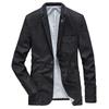 Denim Suit Men's Casual Loose Plus Size Young Denim Suit Jacket