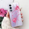 For OPPO A3 Pro A80 CPH2639 Elegant Floral Cat Printed Phone Case For Oppo  A80 A3 Pro 5G Global Soft Silicone TPU Cases