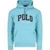 Polo Buchstabenbesticktes Kapuzen-Langarm-Sweatshirt Herren Sweatshirt Blau 710959017-007