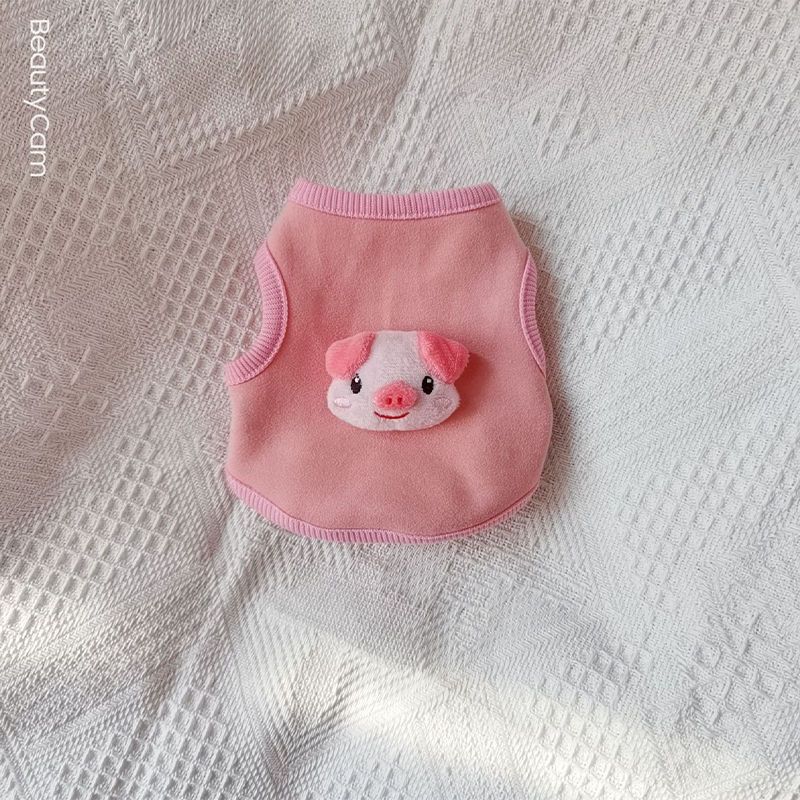 Kitten Clothes Are Super Small 0 To 3 Months Pet Cats and Dogs Spring and Autumn Small Vest Teddy Pomeranian Puppy Clothes