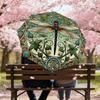 1PC Dragonfly Art Nouveau Umbrella-8-Rib Reinforced, Automatic Open, Lightweight & Durable, Cute Fashion Accessory for Outdoor-P2632