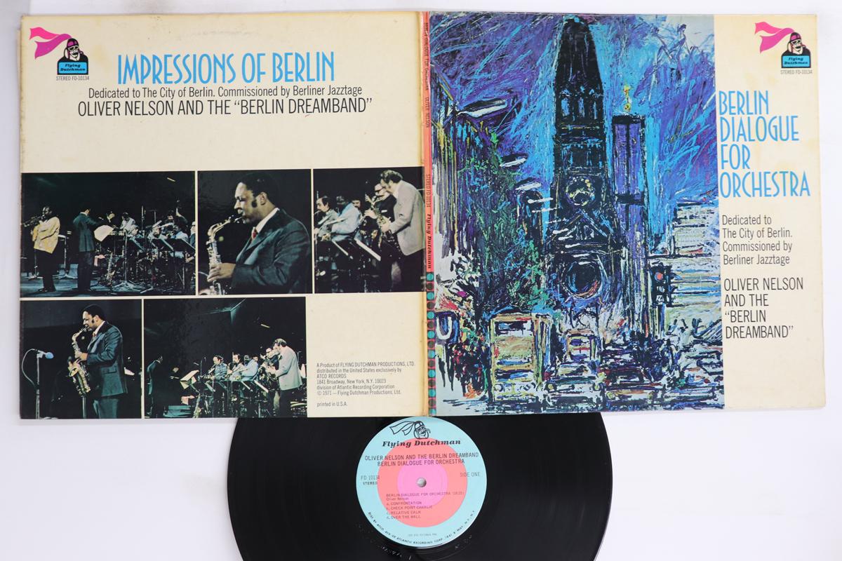 

LP Record OLIVER NELSON - Berlin Dialogue For Orchestra FD10134 FLYING DUTCHMAN 1971 US Jazz Used