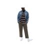 Vans Pantaloni Casual da Uomo con Coulisse in Vita, Vestibilità Larga, Fondo Grape-Leaf-Green VN0005ZDKCZ