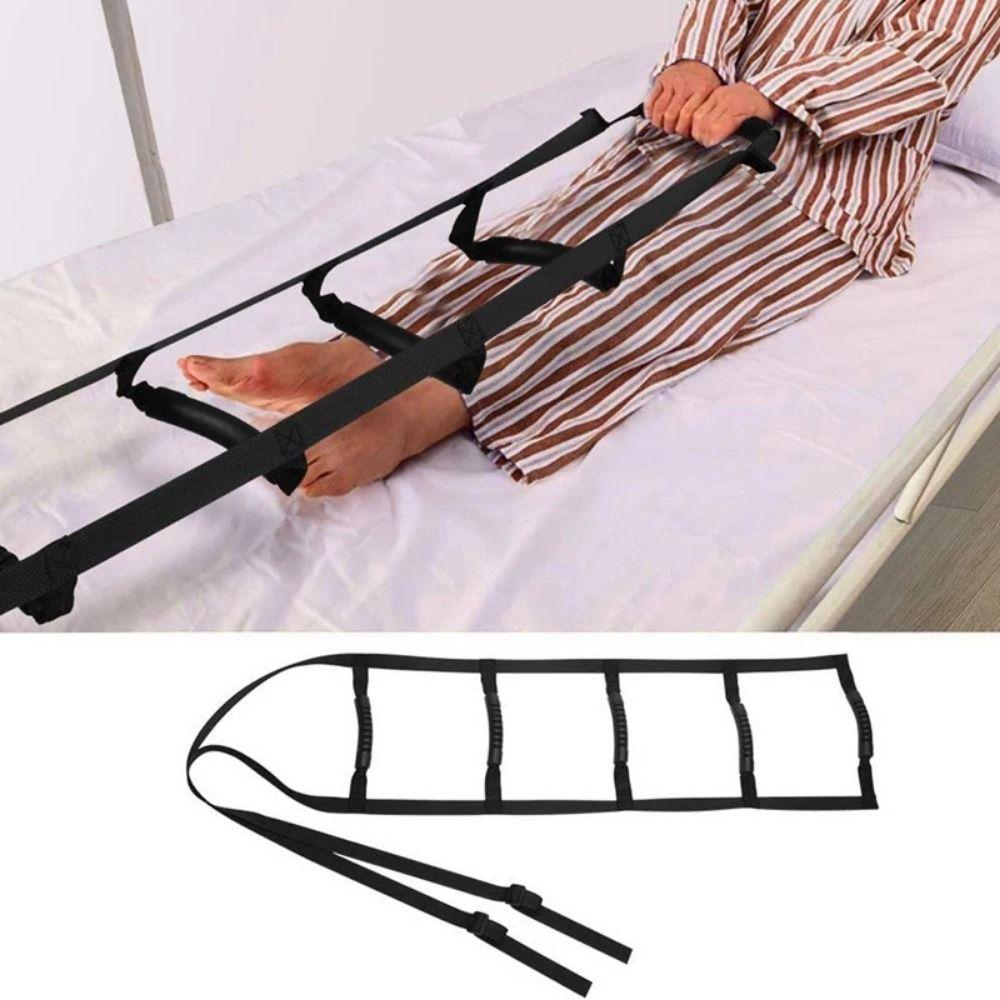 Adjustable Length Bed Ladder Assist 3/4/6 Handrails Bed Rail Assistance Sit Up Support