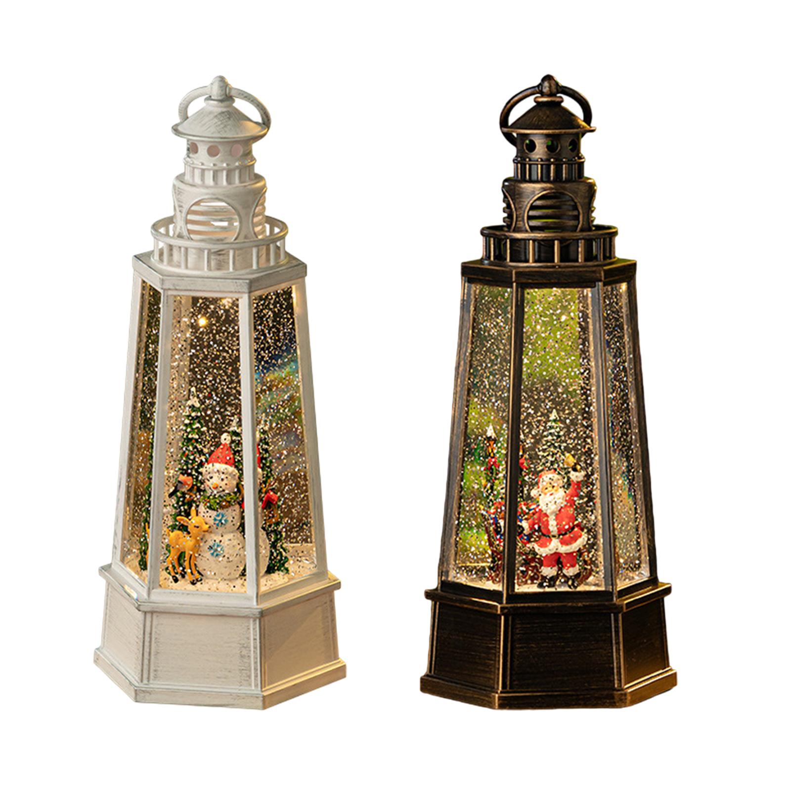 

Glittering Christmas Music Box Christmas Ornament for Wedding Desktop Indoor
