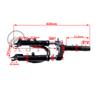 12 inch Front Suspension Fork Alloy Steel Holder For motorcycle MTB Bicycle Electric Scooter Front Tube Shock Accessories
