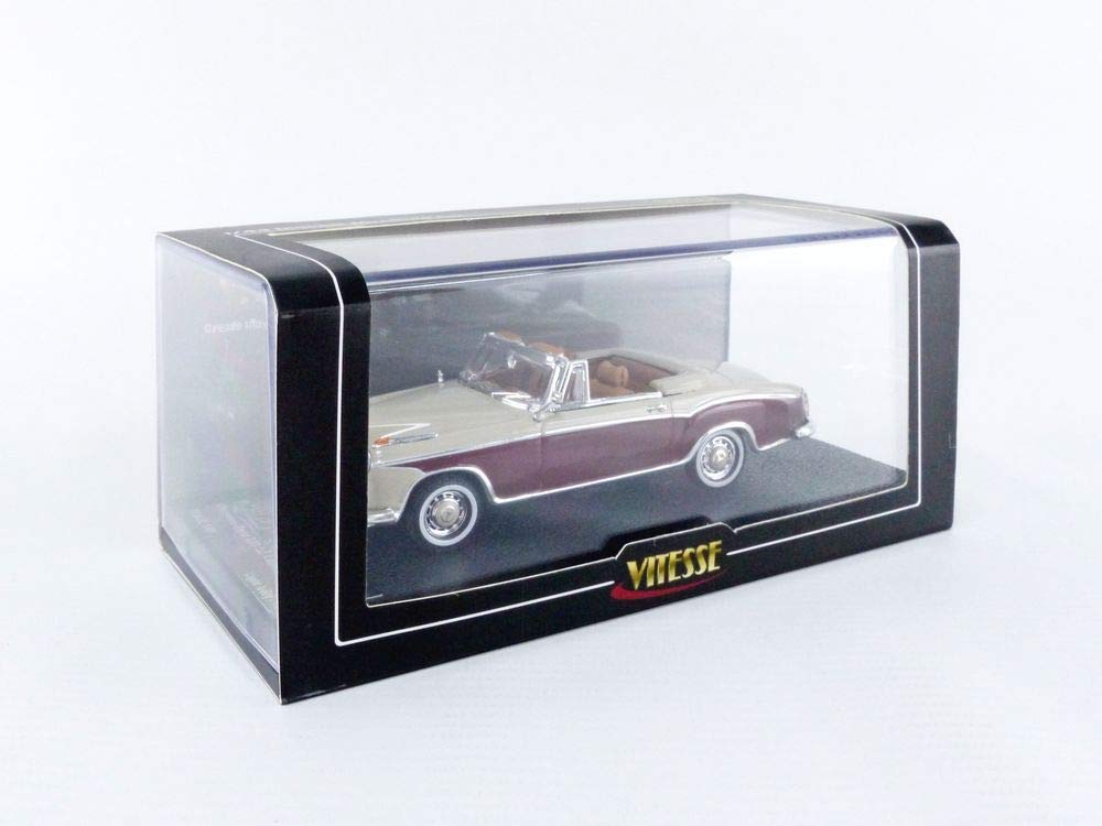 VITESSE 220 SE Cabriolet 1958 Light Mercedes-Benz Ivory/Red