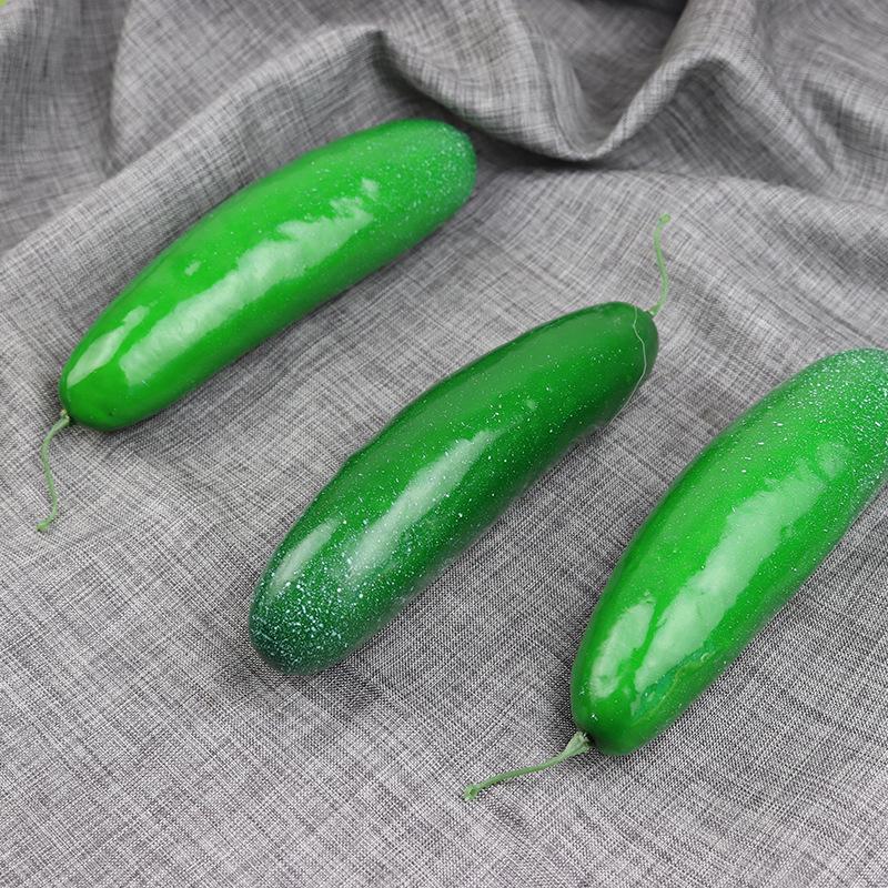 Simulation Cucumber & Bottle Gourd Model - Educational & Photography Props