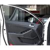 For Kia K5 Optima 2014-2015 Real Carbon Fiber Inner Door Handle Lock Frame Trim